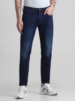 Jack & Jones - Blue Slim Fit Stretch Jeans