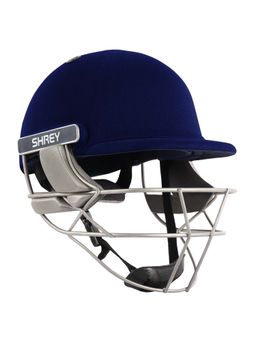 Shrey - Pro Guard Air Stainless Steel-Royal Blue Cricket Helmet