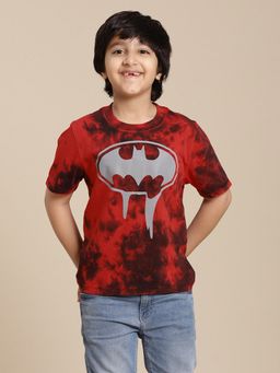 Kidsville - Batman Printed Regular Fit T-Shirt for Boys