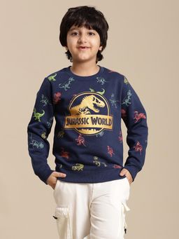 Kidsville - Jurassic World Printed Oversize Fit Sweat-Shirt for Boys