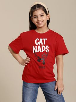 Kidsville - Felix The Cat Printed Relaxed Fit T-Shirt for Girls