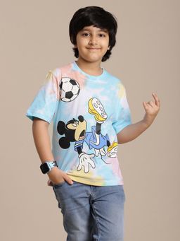 Kidsville - Mickey & Friends Printed Regular Fit T-Shirt for Boys