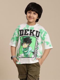 Kidsville - My Hero Academia Printed Oversize T-Shirt for Boys