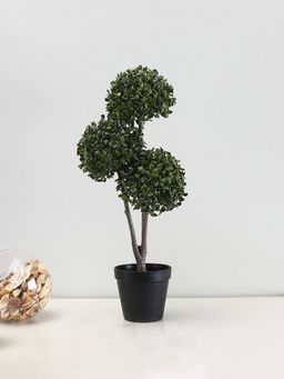 At Home by Nilkamal - Artificial Melia Azedarach Plant with Pot - Green