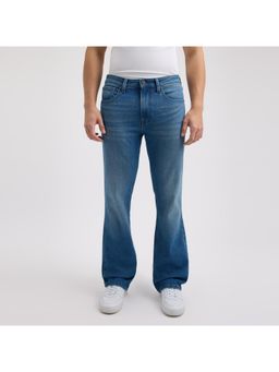 Pepe Jeans - Men Blue Bootcut Fit Mid Rise Jeans
