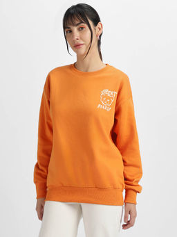 JUNEBERRY - Fleece Full Sleeve Regular Hooded Neck Graphic Comfortable & Stylish Hoodie