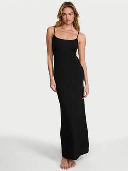 Victoria's Secret - Black Sosoft Modal Ultra Fine Maxi Slip Nightdress