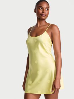 Victoria's Secret - Yellow Signature Satin Slip Nightdress