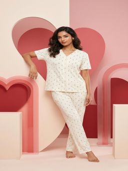 Mieora - White Cotton Nightwear