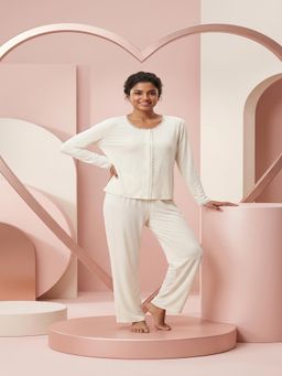 Mieora - White Cotton Nightwear