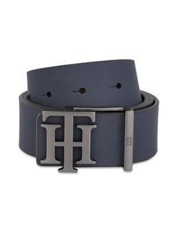Tommy Hilfiger - Simsbury Men Reversible Leather Belt - Navy Blue & Brown