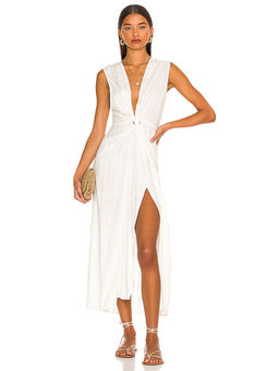 L SPACE - Down The Line Cover Up White