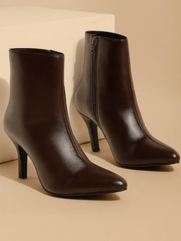 VALIOSAA - Women Brown Casual Boots