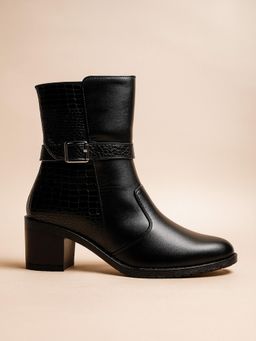 VALIOSAA - Women Black Casual Boots