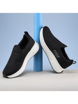 Campus - BALLER Men Black Walking Shoes