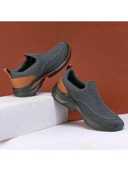 Buy Campus REASON Men Black Walking Shoes (UK 10) Online