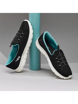 Campus - SAFFRON Women Black Walking Shoes