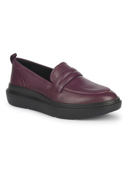 Hush Puppies - Women Purple Loafers