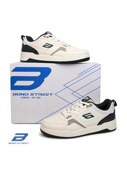 Bond Street - Men Ash Black Casual Sneakers