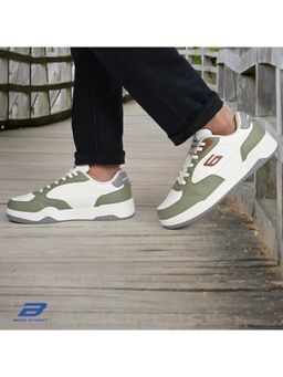 Bond Street - Men Green Casual Sneakers