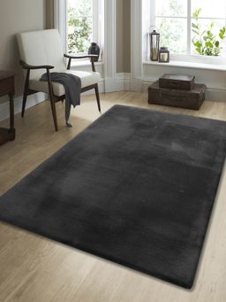 OBSESSIONS - Polyester Shaggy Carpet, Dark Grey