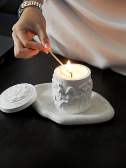 Ekhasa - Scented Candles for Gift Set Aroma Soy Wax Jar Candle