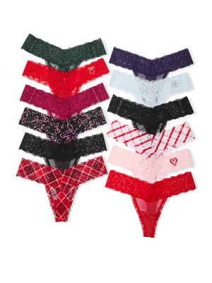Buy Victoria #39 s Secret Multi Color Holiday Advent Calendar Thong Panties