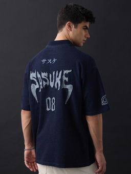 The Souled Store - Pure Cotton Half Sleeves Collar Neck Character Polo T-Shirt