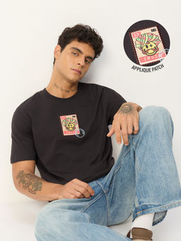 The Souled Store - Pure Cotton Half Sleeves Round Neck Character T-Shirt