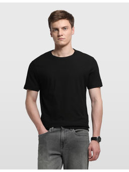 Arrow Newyork - Cotton Half Sleeves Crew Neck Textured T-Shirt