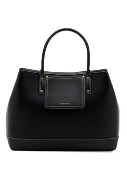 MIRAGGIO - Black Solid Pu Handbag
