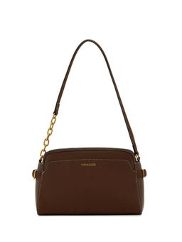 MIRAGGIO - Brown Solid Pu Handbag