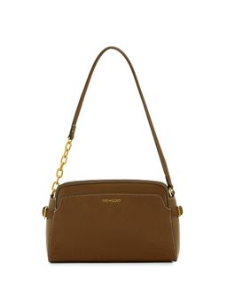 MIRAGGIO - Tan Solid Pu Handbag