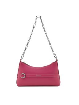 MIRAGGIO - Pink Solid Pu Handbag