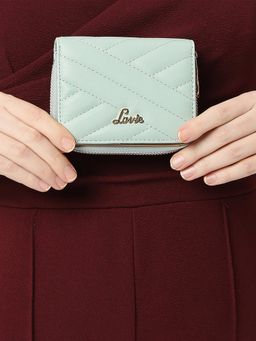 Lavie - Green Textured Synthetic Leather Wallet