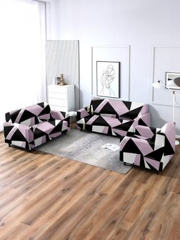 Cortina - Elastic Stretchable Universal Printed Sofa Cover Set