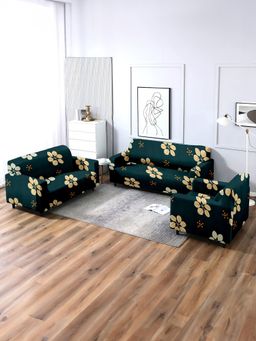 Cortina - Elastic Stretchable Universal Printed Sofa Cover Set