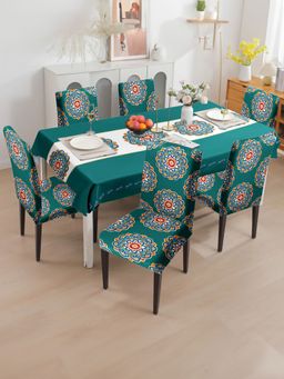 Cortina - Set of 1 Dining Table Cover & 6 Chair Covers