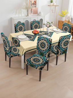 Cortina - Set of 1 Dining Table Cover & 6 Chair Covers