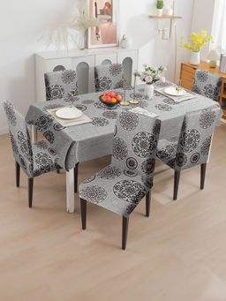 Cortina - Set of 1 Dining Table Cover & 6 Chair Covers