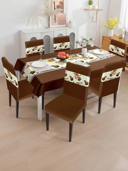 Cortina - Set of 1 Dining Table Cover & 6 Chair Covers