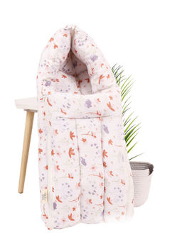 Moms Home - Blossom Organic Cotton Muslin Baby Sleeping Cum Carrying Nest Bag