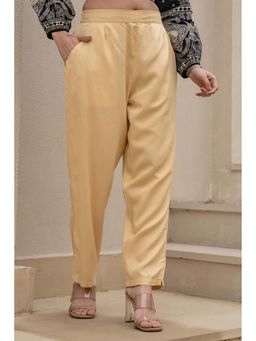 Juniper - Gold Solid Viscose Pant