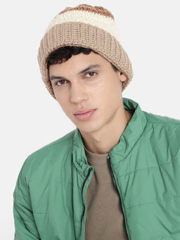 Magic Needles - Multi-Color Self Design Beanie