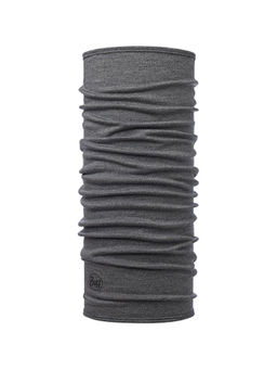 Buff - Unisex Grey Lightweight Merino Wool Tubular Neck Gaiter