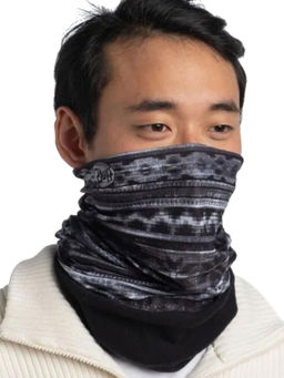 Buff - Unisex Black Polar Tubular Neck Gaiter