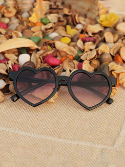 DukieKooky - Purple Solid Uv Protection Full Rim Plastic Sunglasses Dksg598A (M)