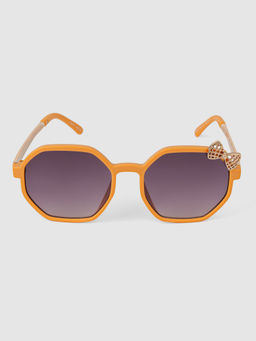 DukieKooky - Black Solid Uv Protection Full Rim Plastic Sunglasses Dksg601I (M)