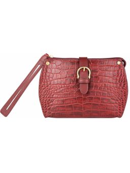Hidesign - Womens Red Clutch Wallet (S)