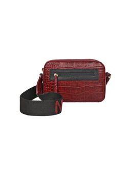 Hidesign - Womens Red Crossbody Sling Bag (S)